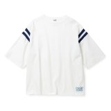 画像: CALEE  VINTAGE TYPE RIB FOOT BALL TEE