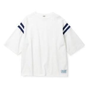 画像: CALEE  VINTAGE TYPE RIB FOOT BALL TEE