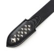画像3: CALEE  STUDS LEATHER NARROW BELT ＜TYPE B＞ (3)
