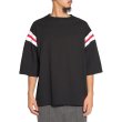 画像3: CALEE  VINTAGE TYPE RIB FOOT BALL TEE (3)