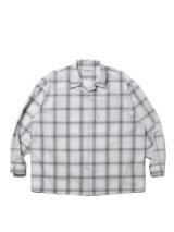 画像: COOTIE  T/C Sucker Ombre Check L/S Shirt