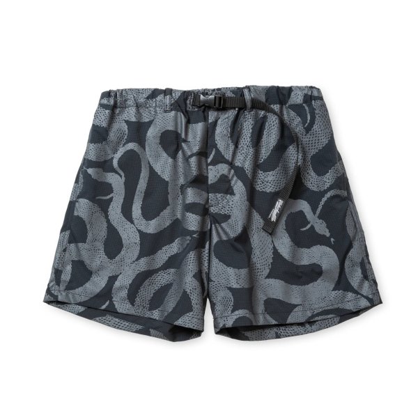 画像1: CALEE  DOTAIR®︎ SNAKE PATTERN EASY SHORTS ＜REFLECTOR＞ (1)