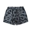 画像2: CALEE  DOTAIR®︎ SNAKE PATTERN EASY SHORTS ＜REFLECTOR＞ (2)