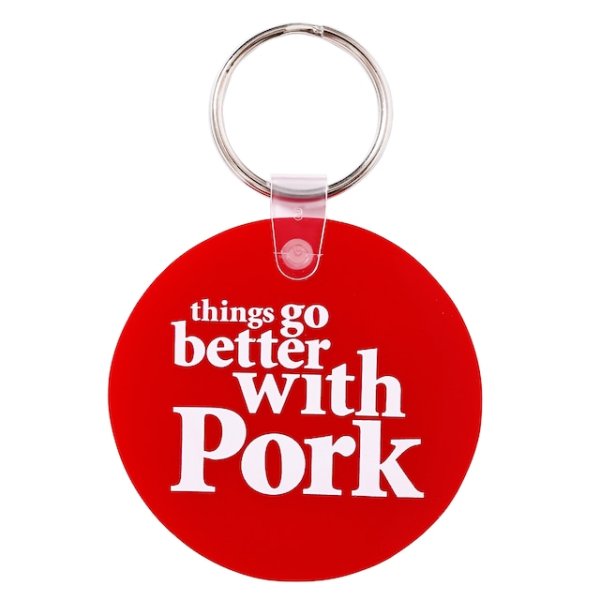 画像2: PORKCHOP   KEY TAG/CIRCLE PORK (2)