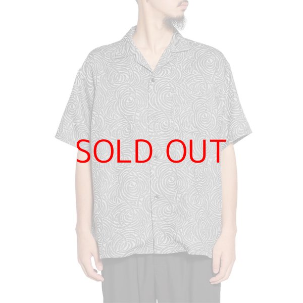 画像3: CALEE  SPIRAL JACQUARD CHAMBRAY S/S SH (3)