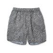 画像1: CALEE  SPIRAL JACQUARD CHAMBRAY EASY SHORTS (1)