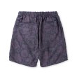 画像2: CALEE  FLOWER JACQUARD CHAMBRAY EASY SHORTS (2)