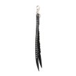 画像1: CALEE  STUDS & KNITTING LEATHER LONG KEY RING ＜TYPE B＞ (1)