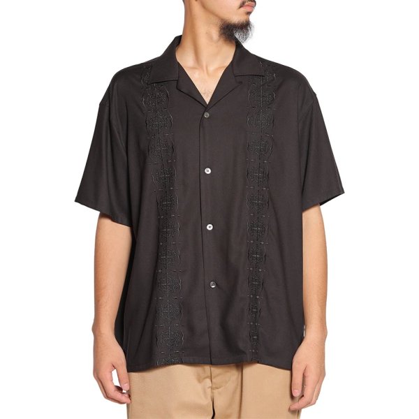 画像2: CALEE  VINTAGE TYPE GUAYABERA SH (2)