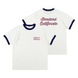 画像2: SD US Cotton Script Logo Ringer T (2)