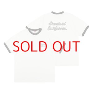 画像: SD US Cotton Script Logo Ringer T