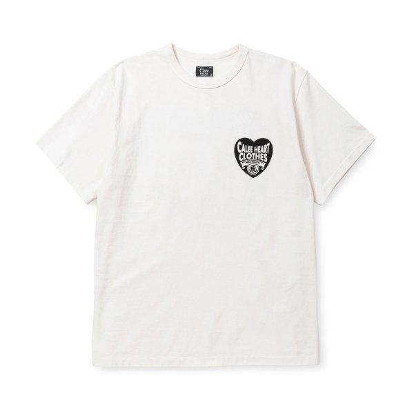 画像2: CALEE  BINDER NECK CALEE CLOTHING VINTAGE TEE  (2)