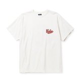 画像: CALEE BINDER NECK B.L EMBLEM LOGO VINTAGE TEE ＜NATURALLY PAINT DESIGN＞