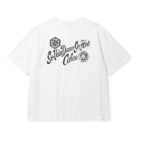 画像4: CALEE  VINTAGE TYPE S.V.D.S.H S/S TEE ＜NATURALLY PAINT DESIGN＞ (4)