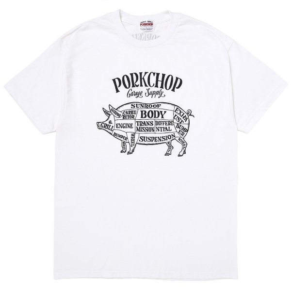 画像1: PORK CHOP PORK FRONT TEE 25 (1)
