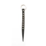 画像: CALEE  STUDS LEATHER KEY HOLDER 