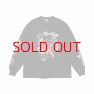 画像: HIDE&SEEK  Heart And Dagger L/S Tee(Front)