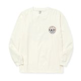 画像: CALEE  VINTAGE TYPE CIRCLE LOGO L/S TEE