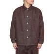 画像5: CALEE  VINTAGE REPRODUCT DENIM COVERALL ＜BROWN DENIM＞ (5)