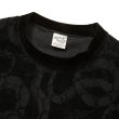 画像2: CALEE  JQ VELOUR CREW NECK CS ＜SNAKE PATTERN＞ (2)
