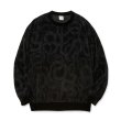 画像1: CALEE  JQ VELOUR CREW NECK CS ＜SNAKE PATTERN＞ (1)