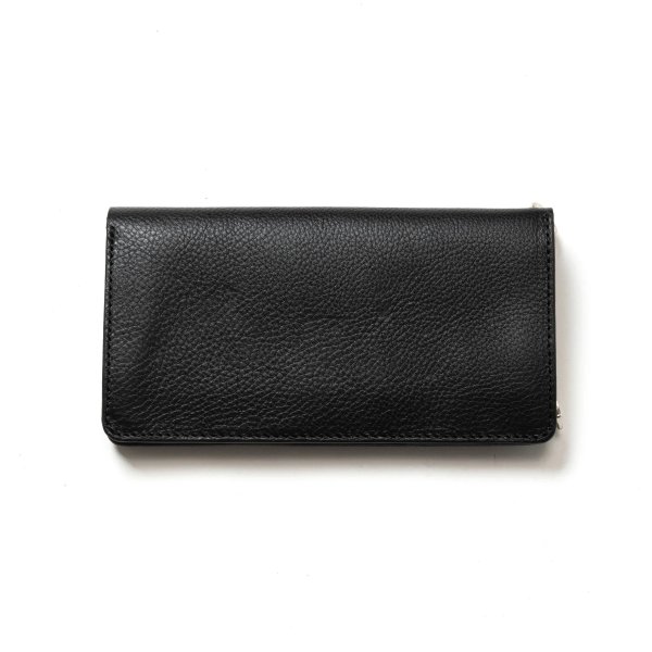 画像2: CALEE STUDS LEATHER LONG WALLET (2)