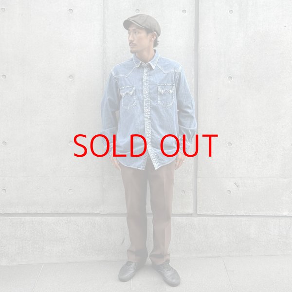 画像5: SD Denim Western Shirt Vintage Wash (5)