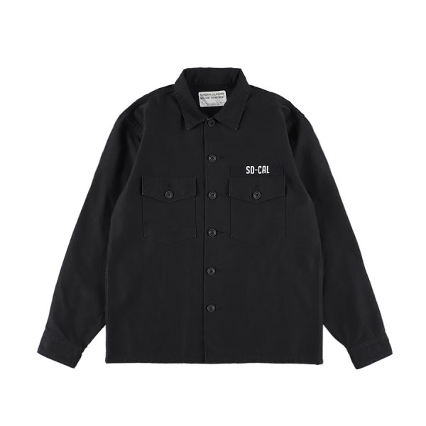 画像1: SD Fatigue Shirt Vintage Wash (1)
