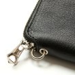画像5: CALEE  STUDS LEATHER ZIP MULTI WALLET CL-25AW010LE (5)
