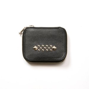 画像: CALEE  STUDS LEATHER ZIP MULTI WALLET CL-25AW010LE