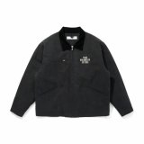 画像: HIDE&SEEK  Ox Work Zip Jacket(Washed)