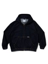 画像: COOTIE  12.5oz Denim Zip Up Hooded Jacket