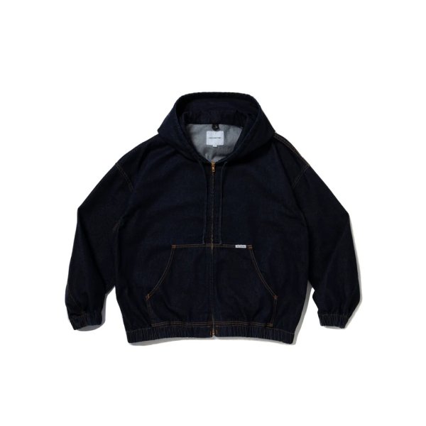 画像1: COOTIE  12.5oz Denim Zip Up Hooded Jacket (1)