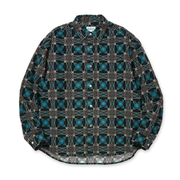 画像2: CALEE  PRINT NEL L/S SH (2)