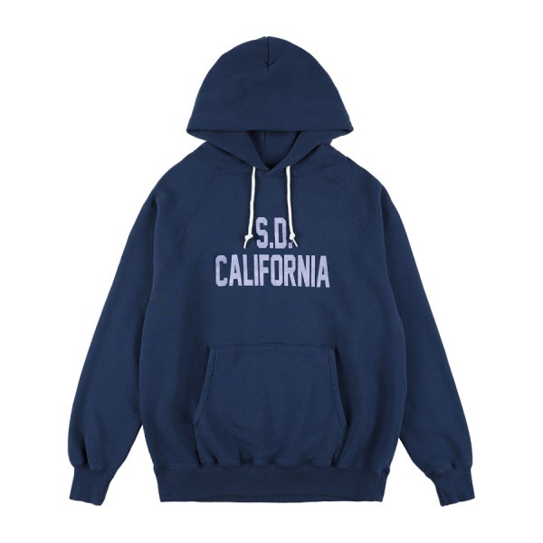 画像2: SD Loop Knitting Logo Hood Sweat (2)