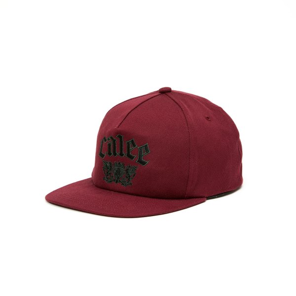 画像2: CALEE EMBLEM LOGO TWILL CAP (2)