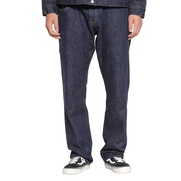 画像3: CALEE  VINTAGE REPRODUCT TAPERED DENIM PANTS ＜OW＞ (3)