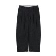 画像1: COOTIE  Silk Nep Herringbone 2 Tuck Wide Trousers (1)