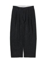 画像: COOTIE  Silk Nep Herringbone 2 Tuck Wide Trousers