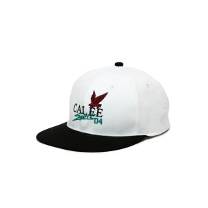 画像: CALEE CALEE FS LOGO TWILL CAP