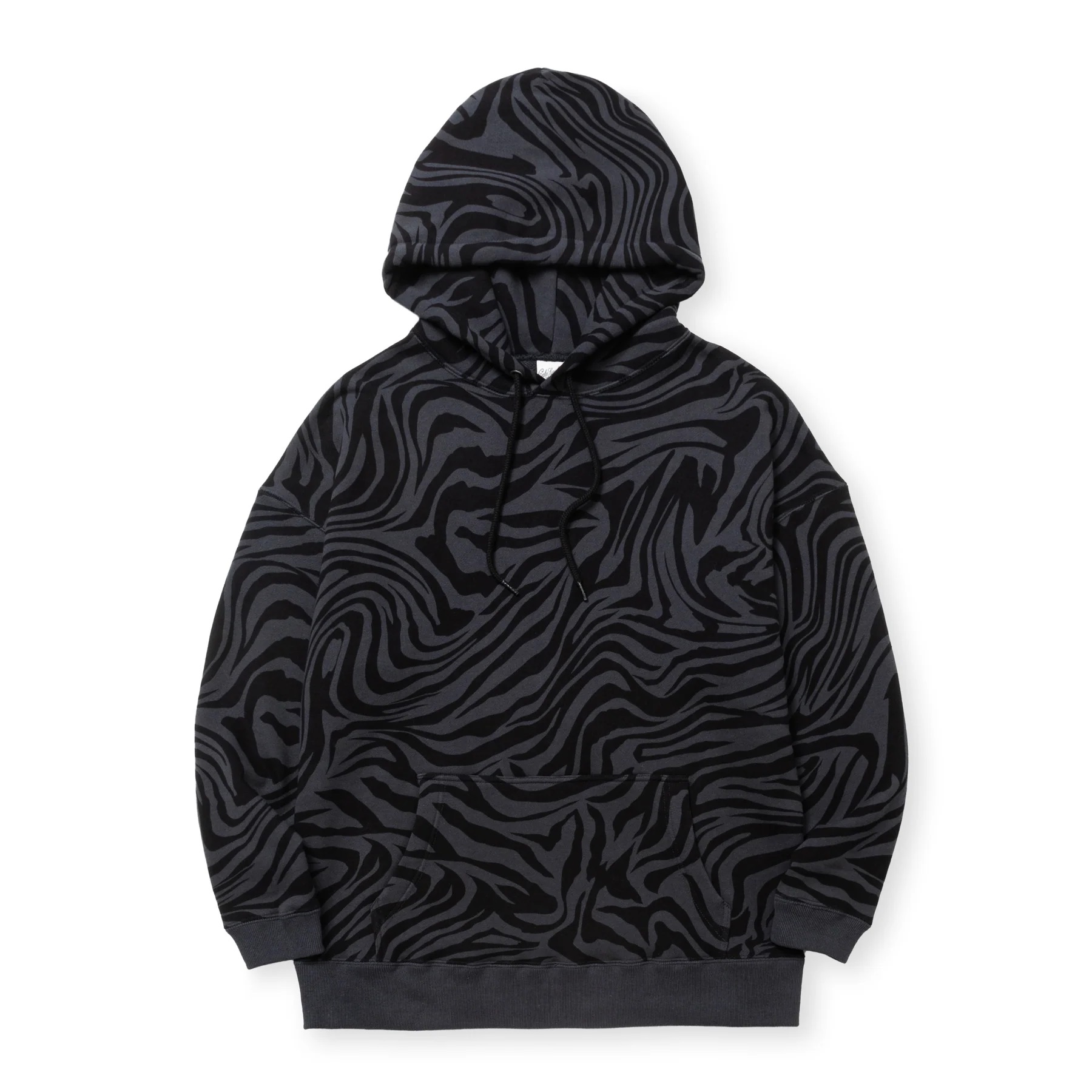 画像1: SALE 30%OFF CALEE  ZEBRA PATTERN DROP PULLOVER HD (1)