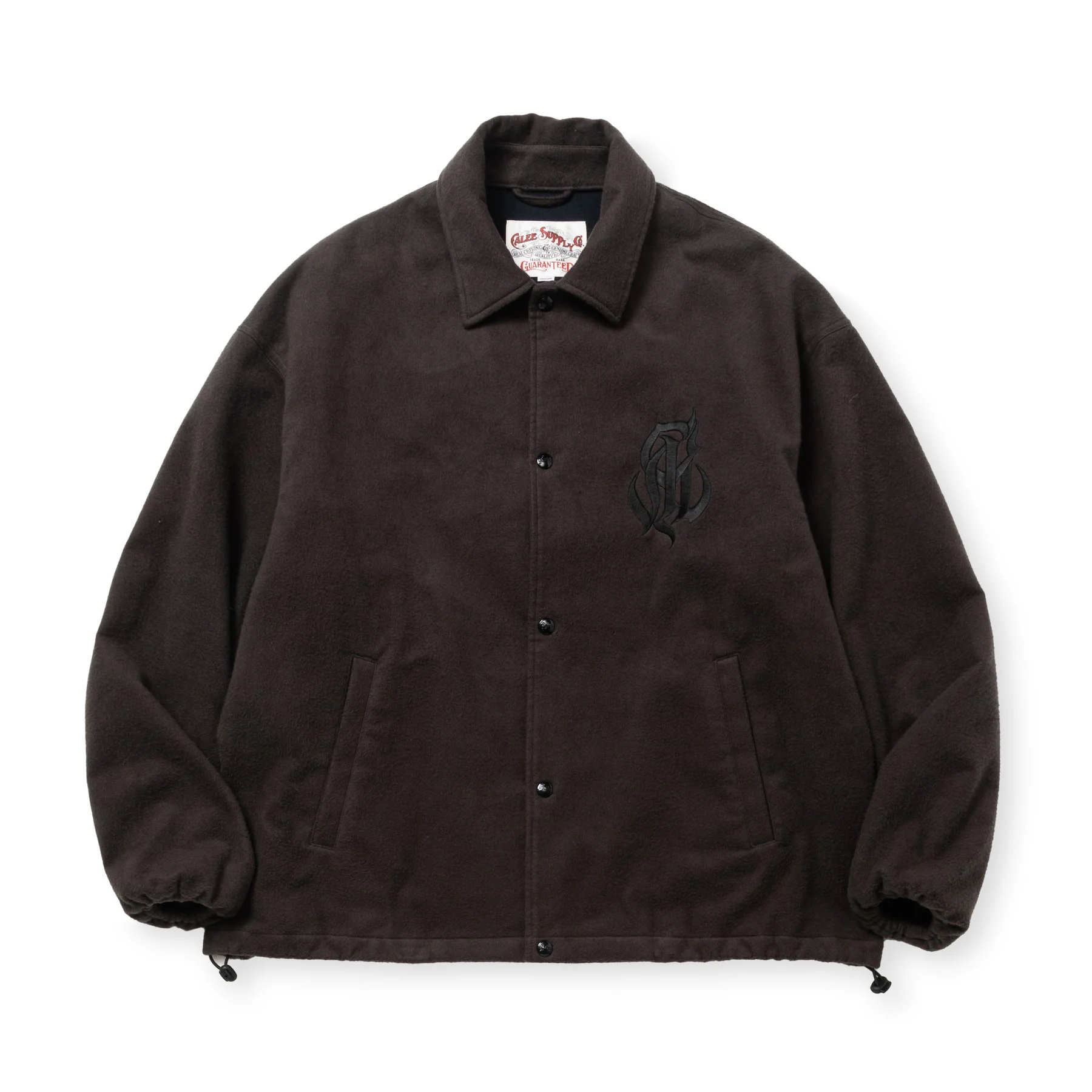 画像1: CALEE  C/S CAL NT LOGO OVER COACH JACKET (1)